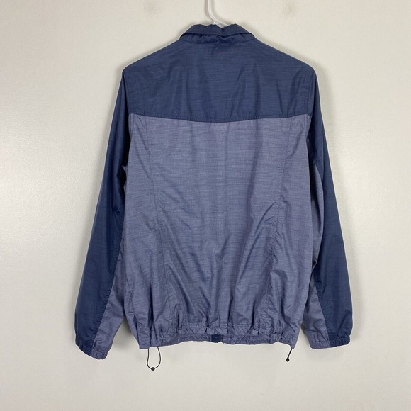 L.L. Bean Jacket Womens Size M Blue Casco Bay Windbreaker Packable Lightweight - Picture 2 of 14